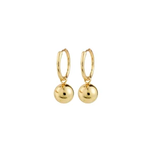 AIR hoop earrings gold-plated