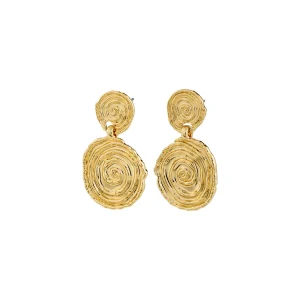 AIR earrings gold-plated