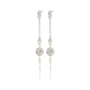 FIRE earrings silver-plated