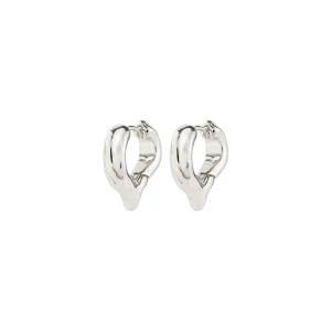 IRIS earrings silver-plated
