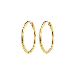 BETWEEN hoops gold-plated