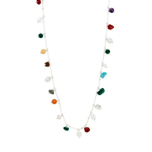 BETWEEN necklace silver-plated