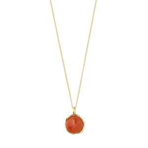 SENSE necklace gold-plated/aventurine