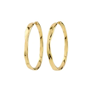 EMBER hoop earrings gold-plated
