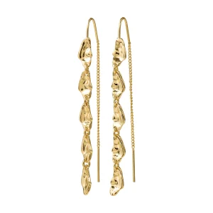 ELIYAH chain earrings gold-plated