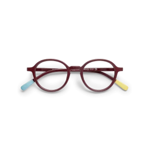 Glasögon u. styrka Circle Slim - bordeaux